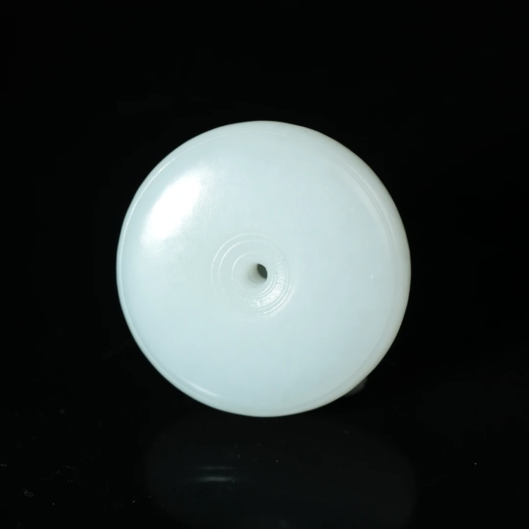 清代和田白玉平安扣【华豫之门】ALF2412035061