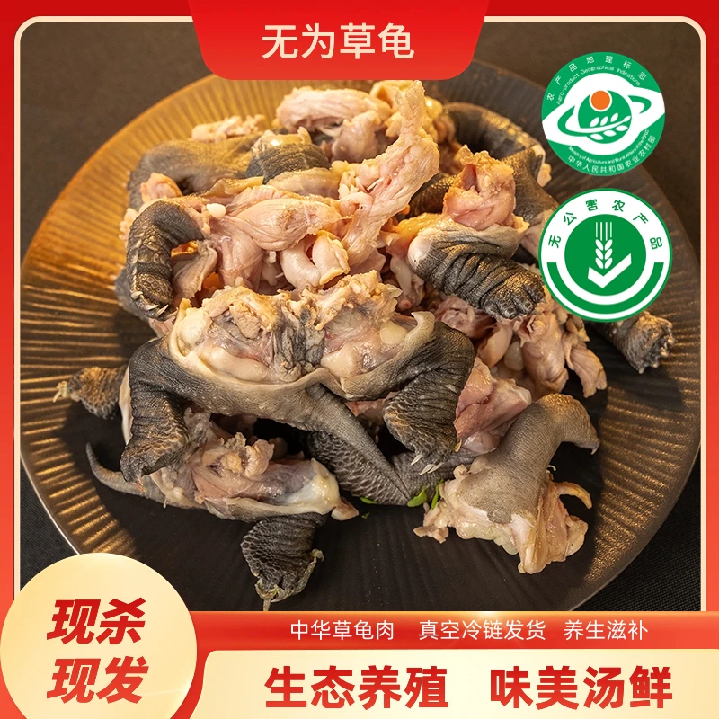 【1000g】新鲜宰杀草龟肉 营养滋补