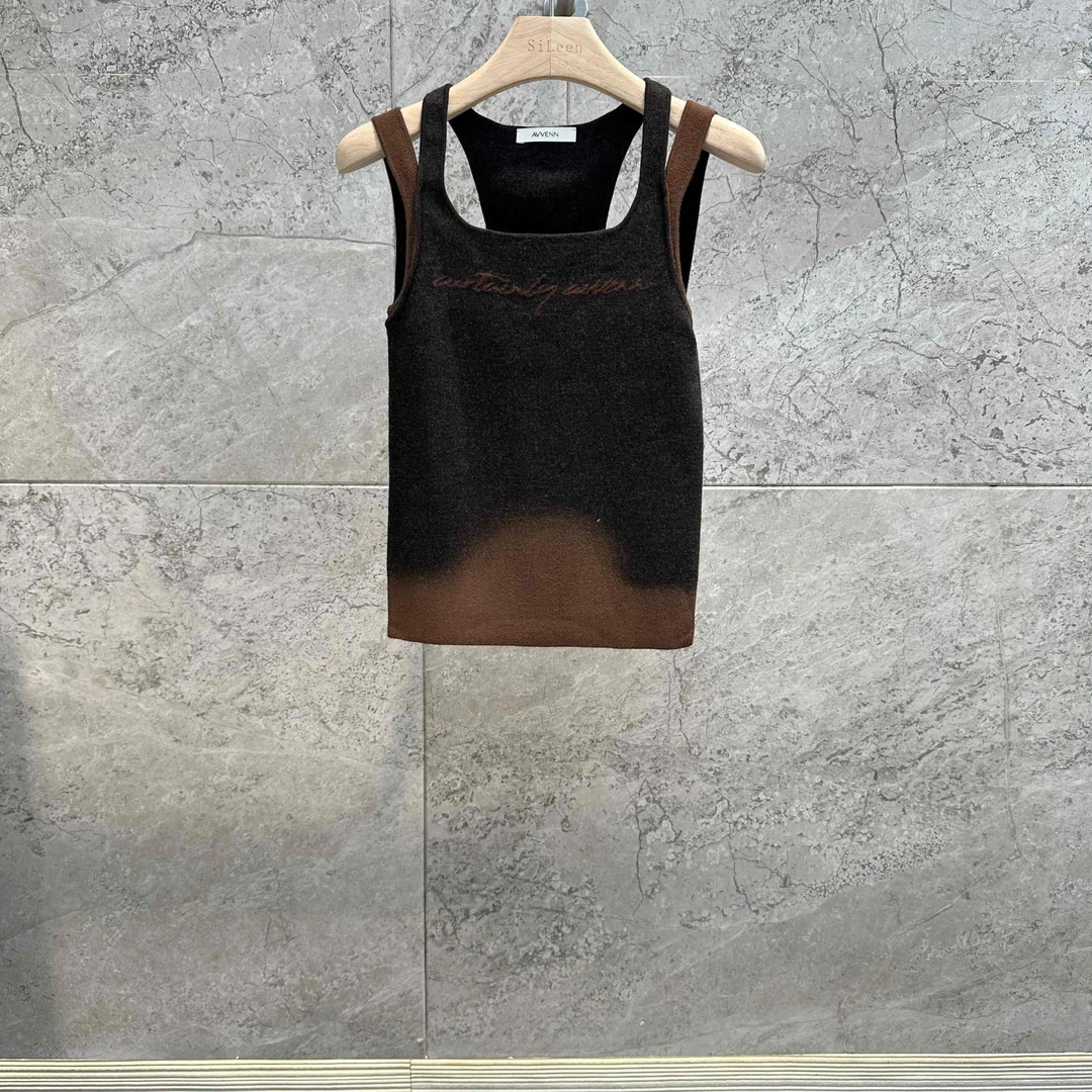 avvenn24秋新款毛针织背心AM7120253738610