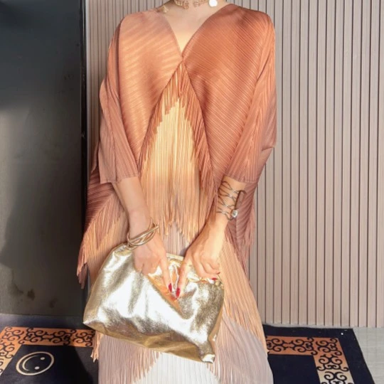 【MayRan】时尚女装 garmun连衣裙 太美啦 气质流苏百搭显瘦连衣裙