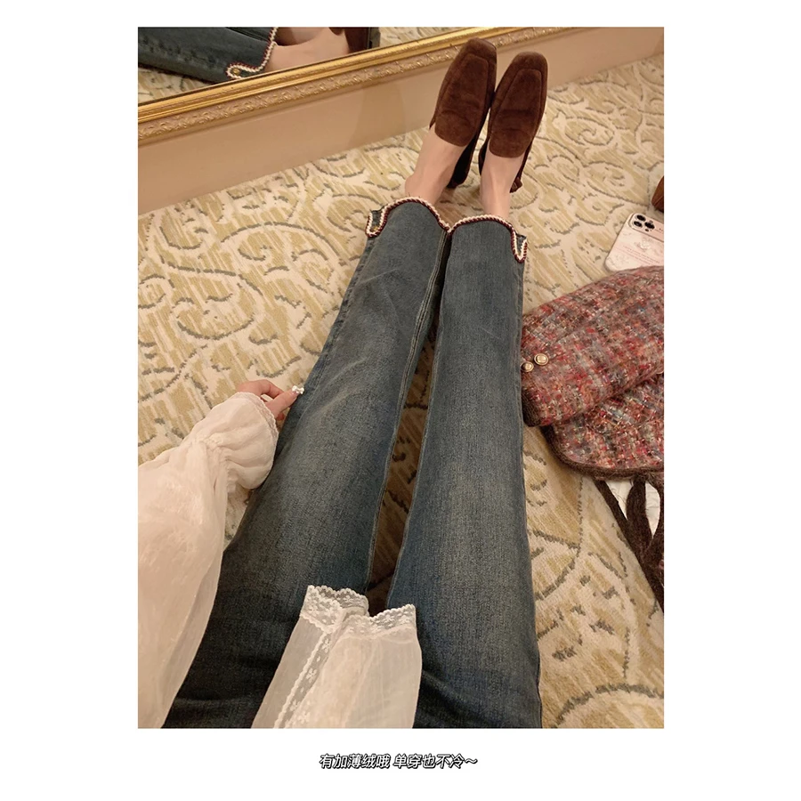 金蘑菇菇 coco rouge香香牛仔裤/ 是新年想穿的氛围感牛仔裤