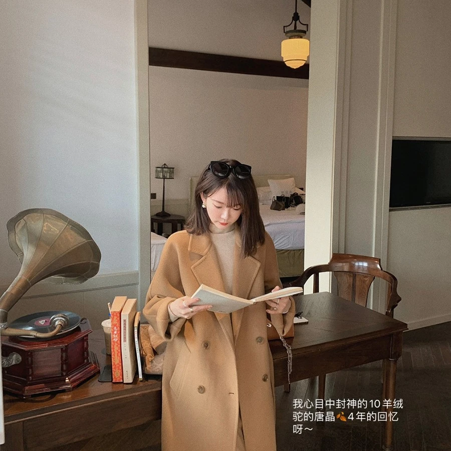 金蘑菇菇【3代羊绒唐晶大衣】六周年巨献经典永恒收藏级大衣