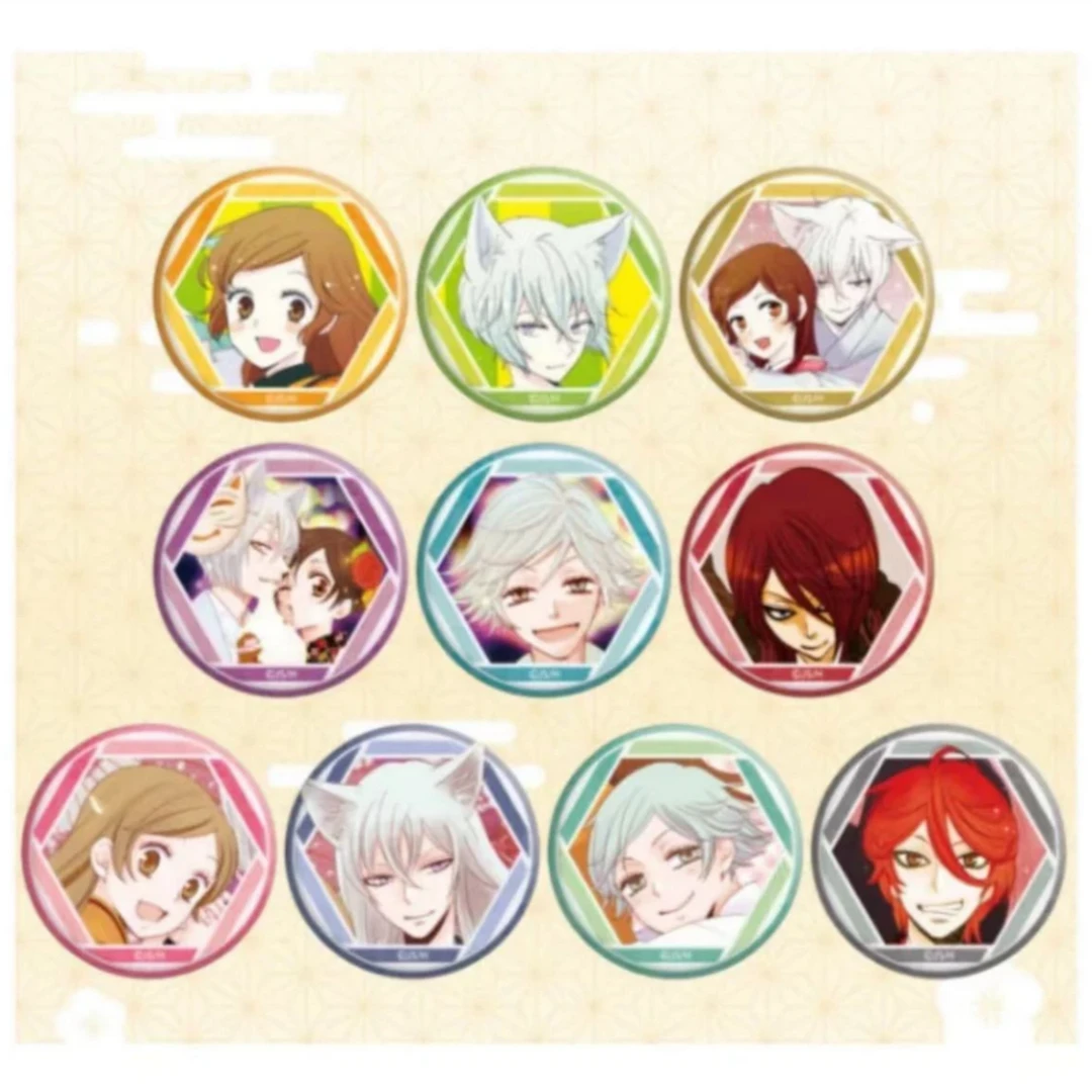 【元气少女吧唧】元气少女缘结神徽章全10种（盲盒拆盒）