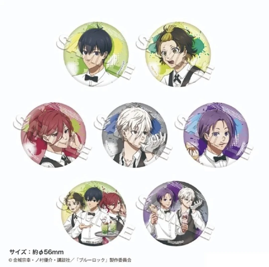 【蓝锁-限定咖啡厅 服务生吧唧】盲袋系列未成年人禁止下单