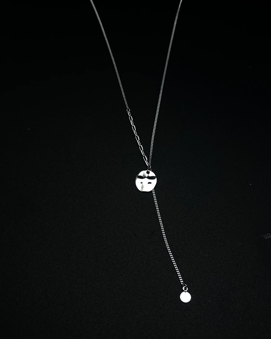 坠链均925银 925纯银轻奢气质百搭素款项链高级感锁骨链蛇链简约