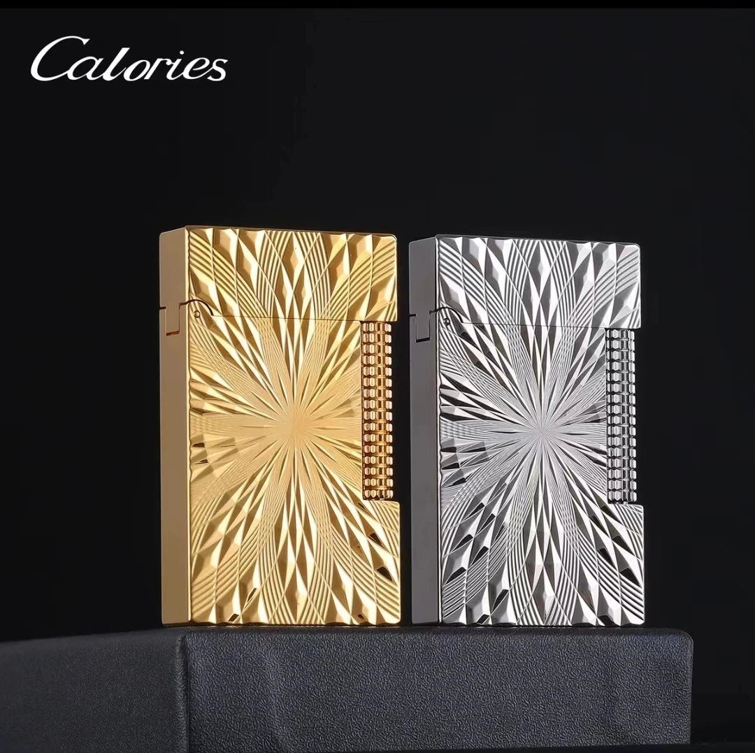 calories卡路朗声经典打火机黄铜钢音盛世繁华清脆声火机