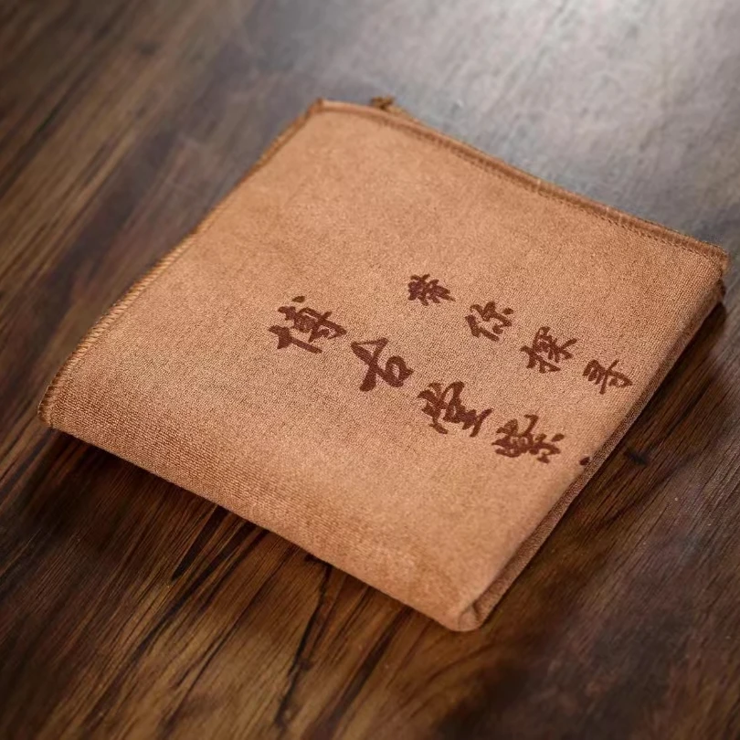 博古堂  精品茶巾（斗彩双龙戏珠二才盖碗）TX64