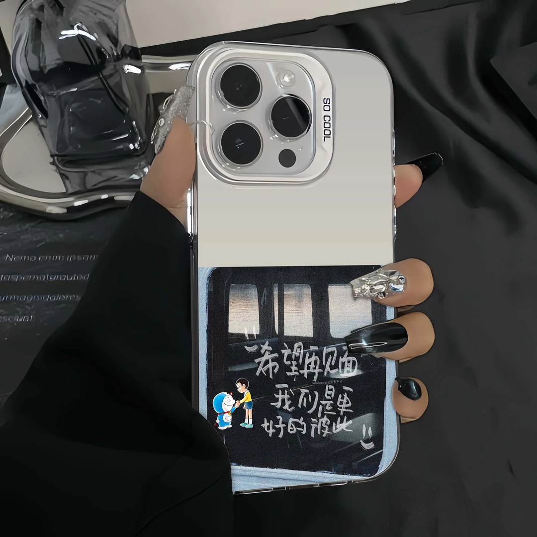希望见面苹果15手机壳iPhone14Promax潮牌保护套13全包防摔创意12