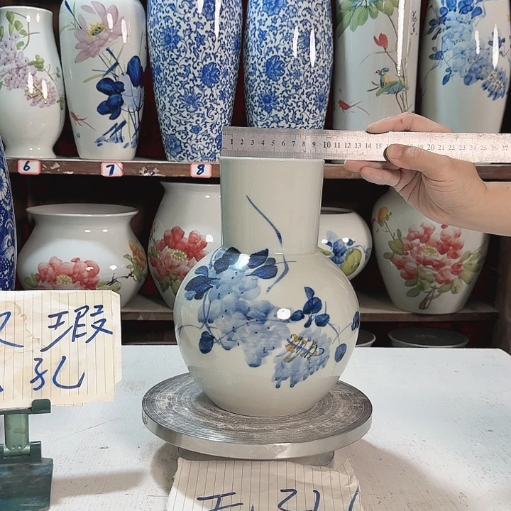 瓶天球兰兰紫藤款新款陶瓷