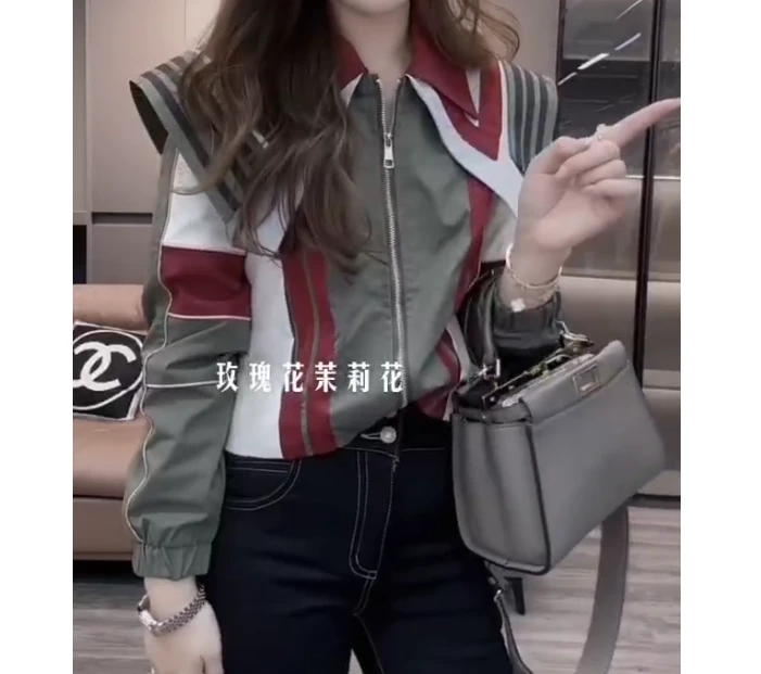 926S0545气质时尚洋气又小众显瘦百搭设计感衫百搭爆款高品质女装