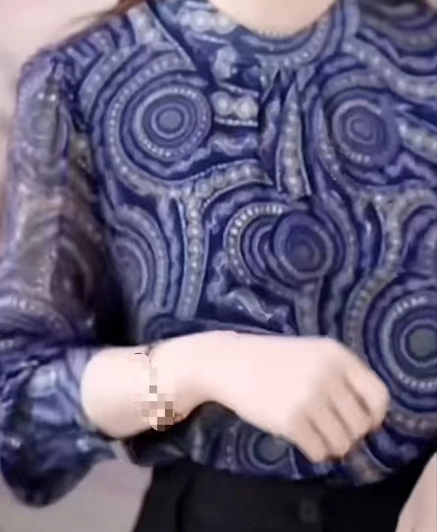 显瘦网红复古国风时尚休闲衫百搭爆款优雅洋气减龄628S66778