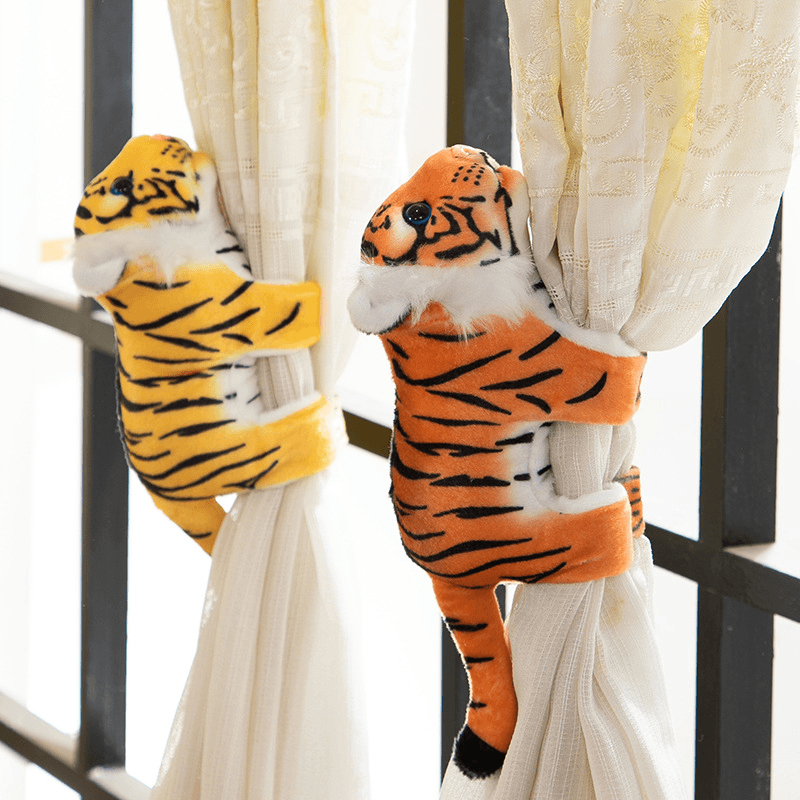 老虎啪啪圈手环毛绒玩具骑行礼物女手臂装饰娃娃玩偶批货