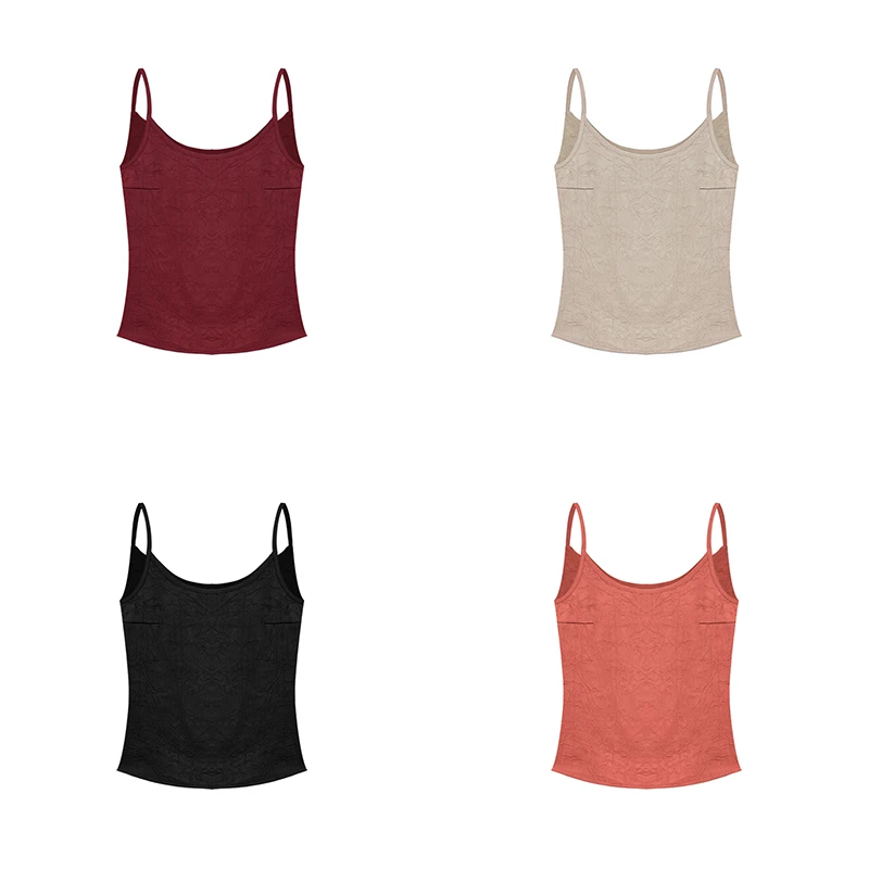 基础款打底吊带女内搭夏季美背修身显瘦背心上衣女士YF13背心