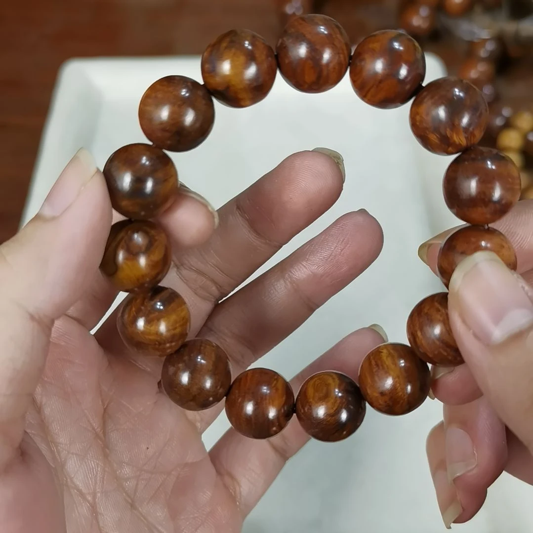 降香黄檀手串/手链15mm圆珠