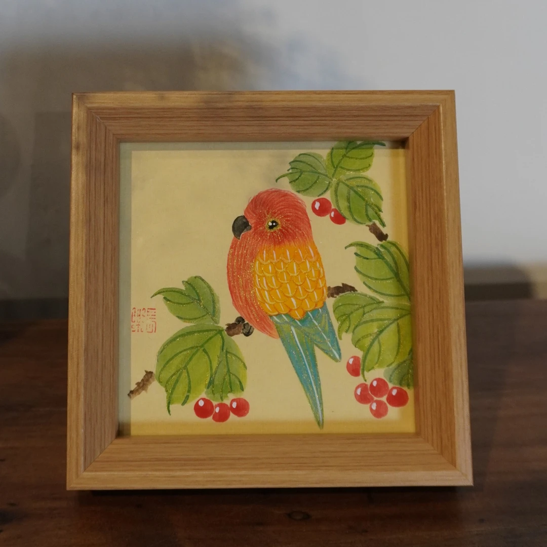 纯手绘国风装饰画