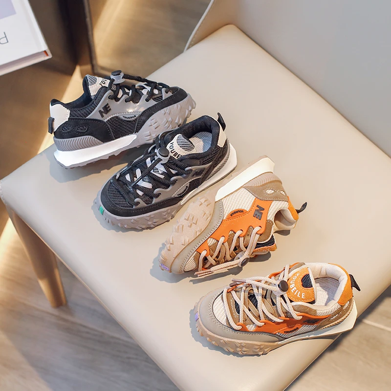 2024儿童运动时尚休闲鞋秋季新款男女童运动老爹鞋