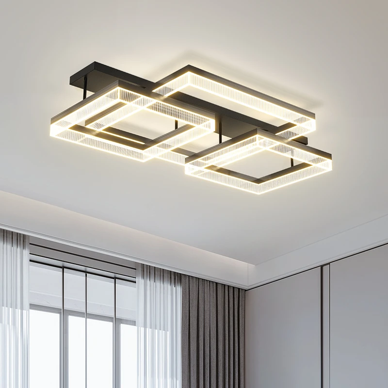 客厅灯主灯现代简约大气2024新款广东中山吸顶灯灯具全屋套餐组合