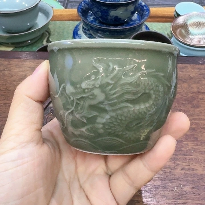 青龙杯一个,来来