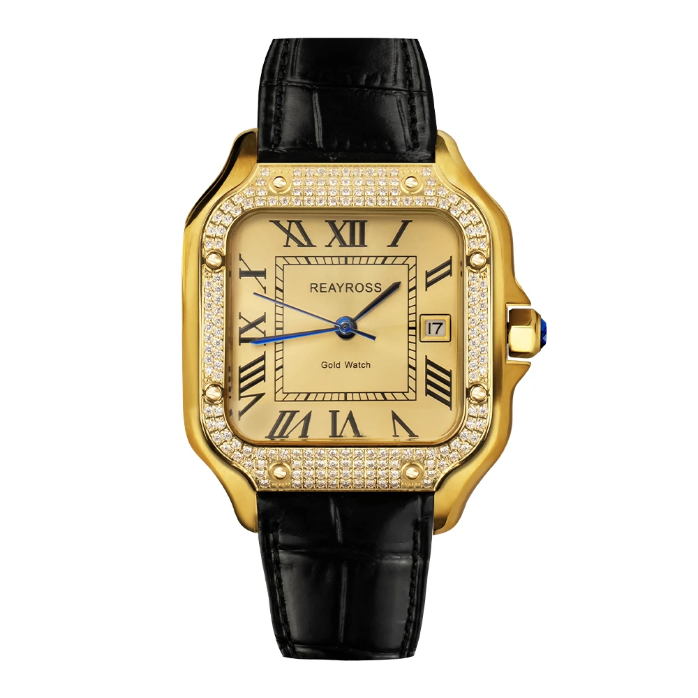 {钻山度士} 足金999/全自动机械手表男女对表