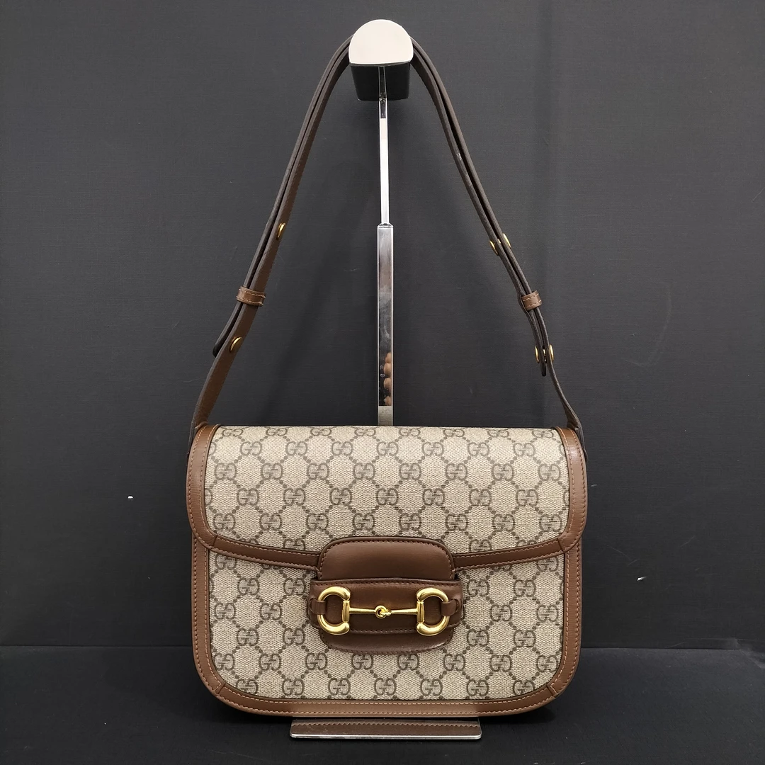 95新 GUCCI/古驰 99新古驰1955单肩斜挎包/货号11609