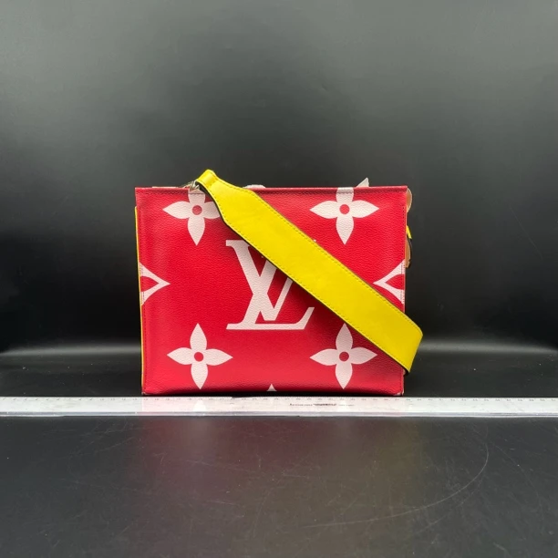 95新 LouisVuitton/路易威登 洗漱手拿包/货号12888肩带内胆后配