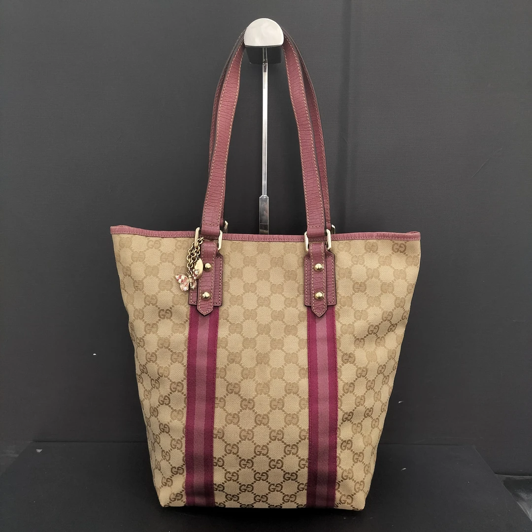 90新 GUCCI/古驰 90新古驰单肩水桶包／货号11345