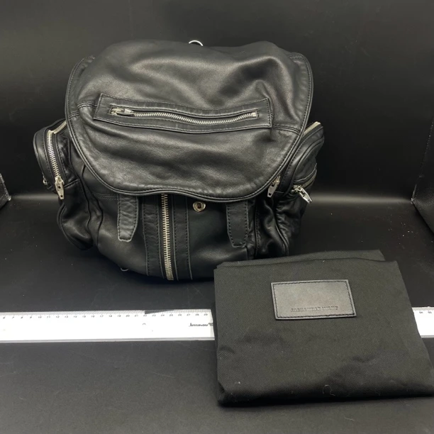 99新 Alexander McQueen/亚历山大·麦昆 亚历山大双肩包/12470