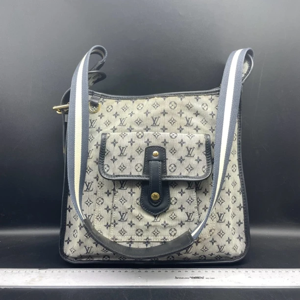 95新 LouisVuitton/路易威登 涛派 Lv丹宁单肩包/13261