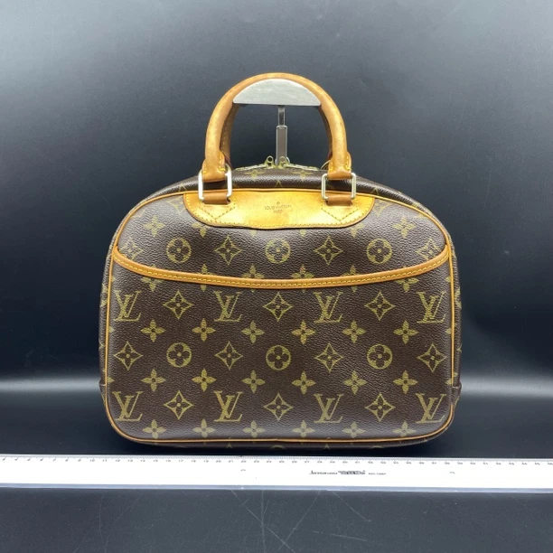 95新 LouisVuitton/路易威登 老花珍妮手提包/货号12357