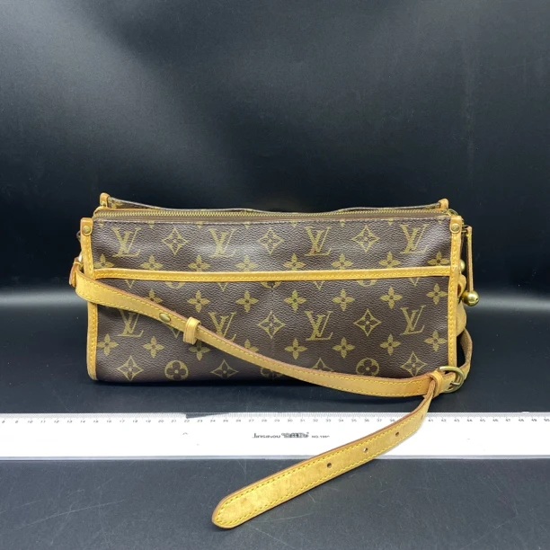95新 LouisVuitton/路易威登 Lv三角金球斜挎/12714