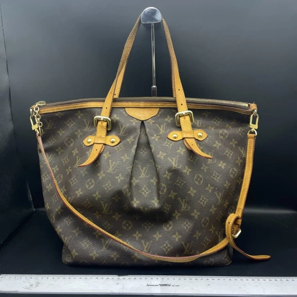 95新 LouisVuitton/路易威登 Lv 大号派拉蒙手提单肩包/12466