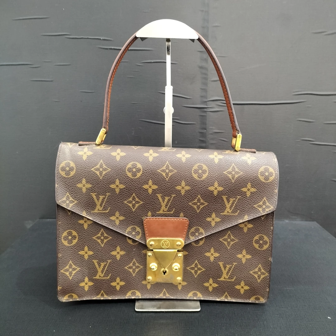 95新 LouisVuitton/路易威登 老花手提包/货号11735