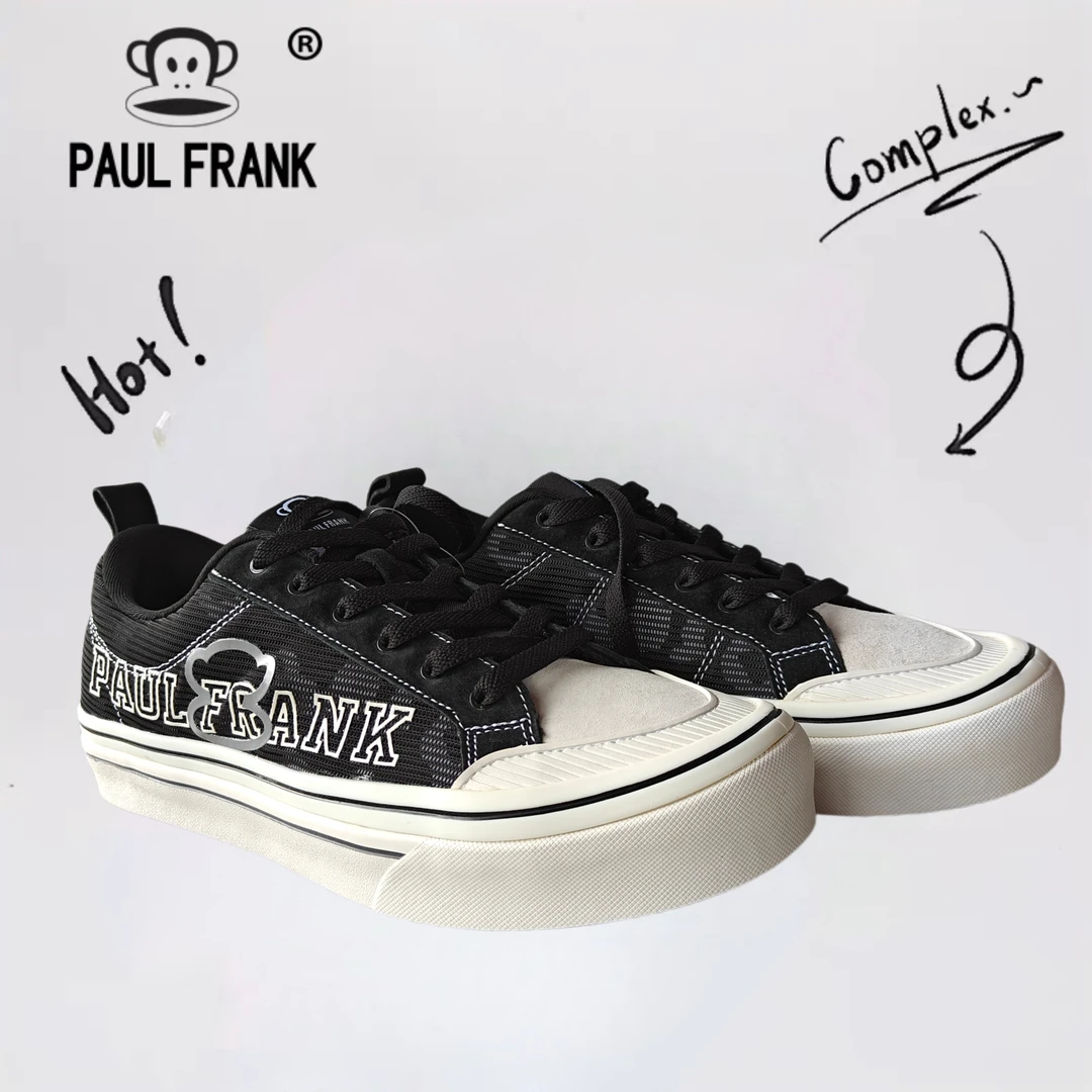 paul frank/大嘴猴大嘴猴男款休闲帆布鞋0033