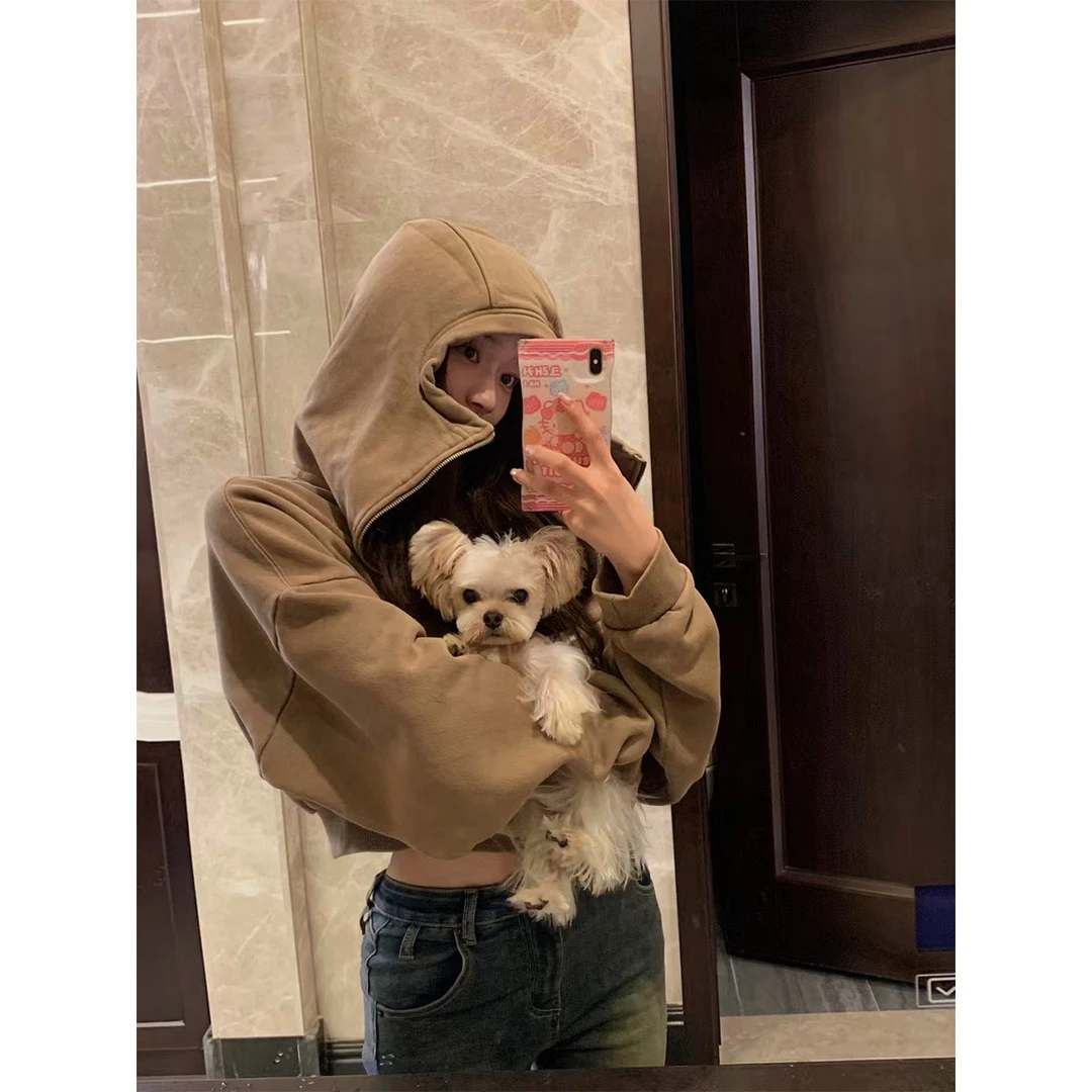 【买手店私服】hoodies加绒卫衣套装 养成系博主穿搭 NN23110050