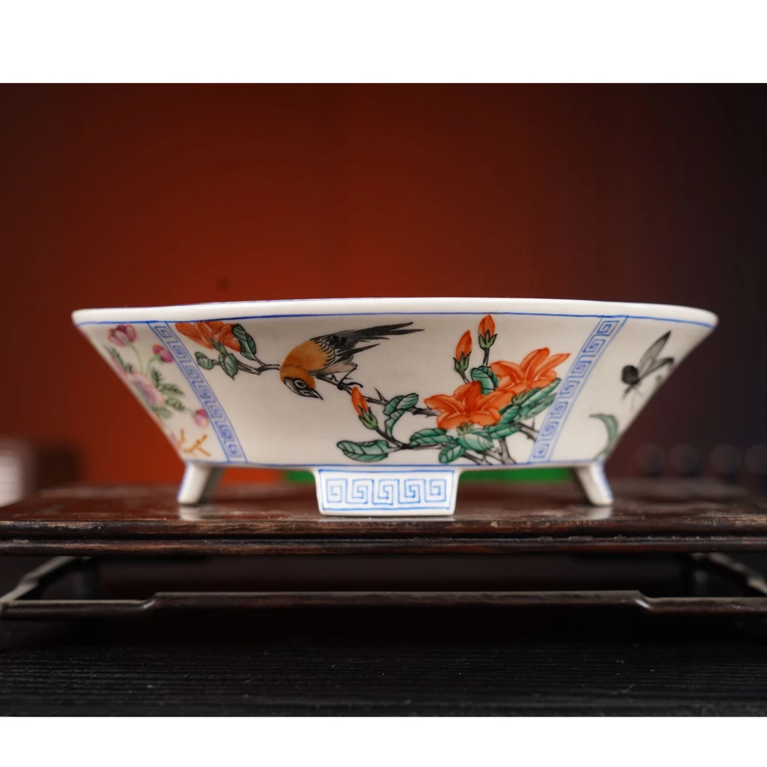 中景盆艺官方正版手绘花盆