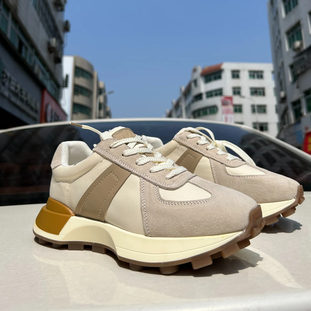 女款休闲运动百搭阿甘鞋春季薄款老爹鞋潮流时尚拼色跑步休闲鞋