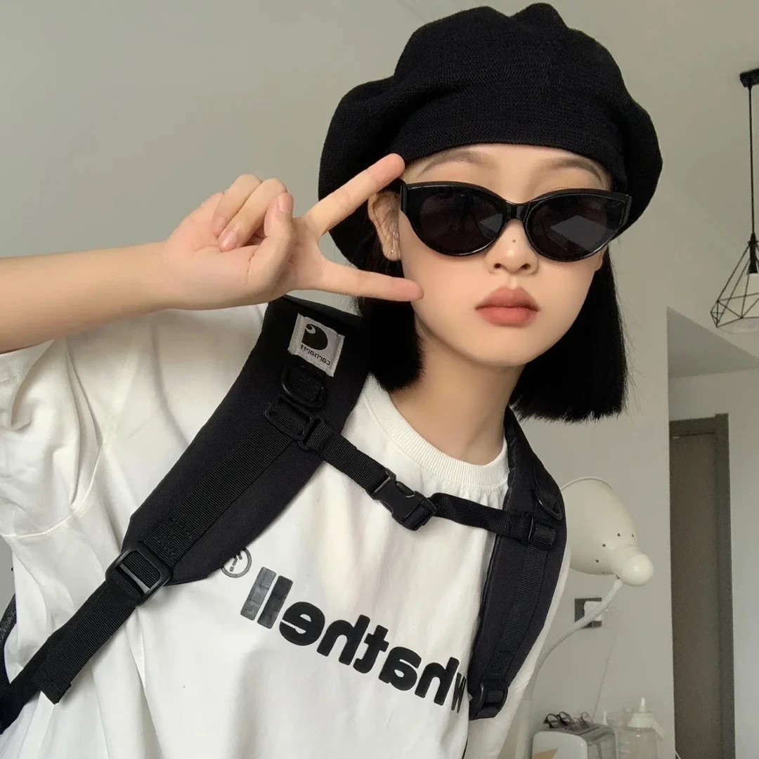 复古个性时尚防紫外线太阳眼镜网红辣妹百搭防晒护眼墨镜男女潮
