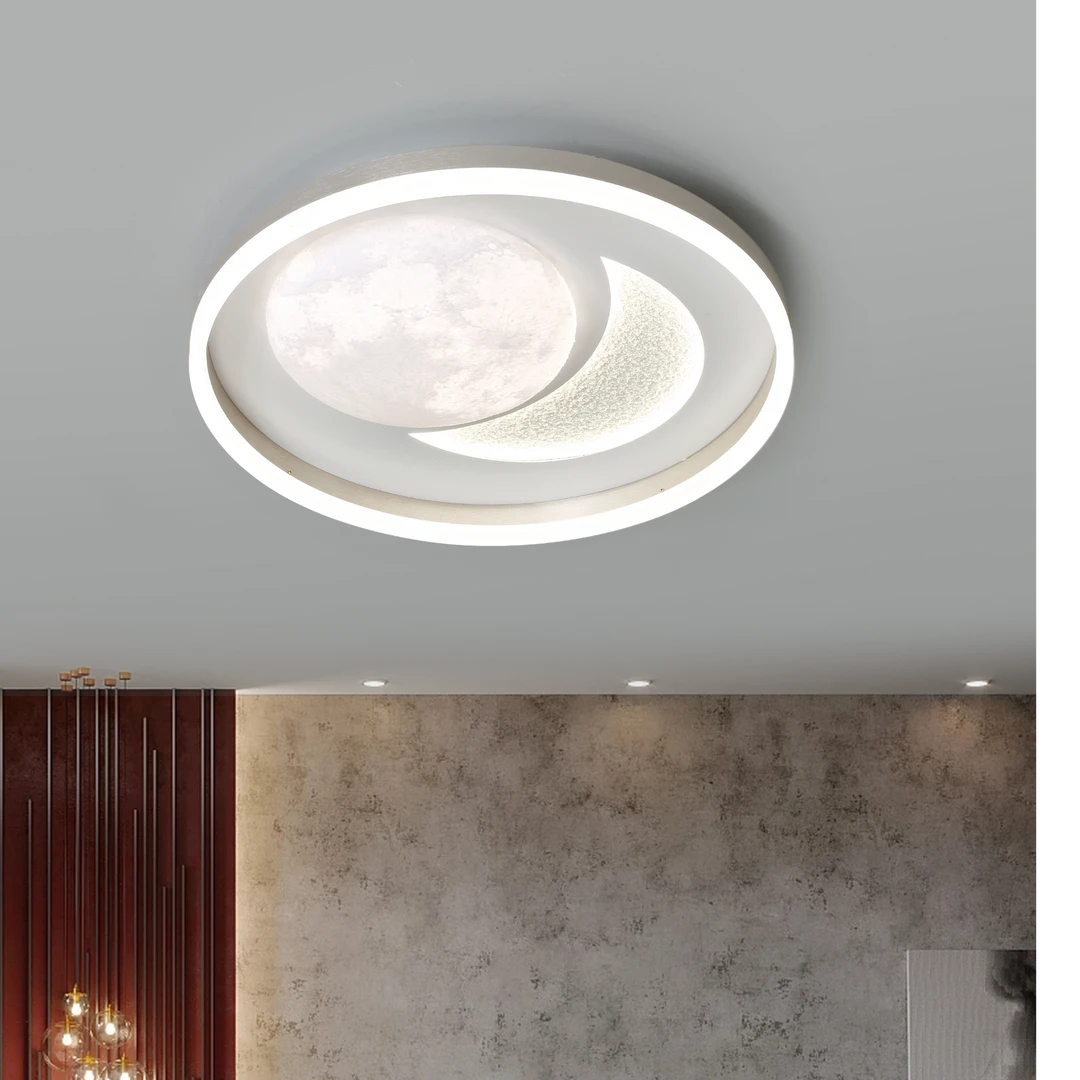 楚楚家家用现代北欧简约轻奢奶油卧室灯儿童房灯房间客厅