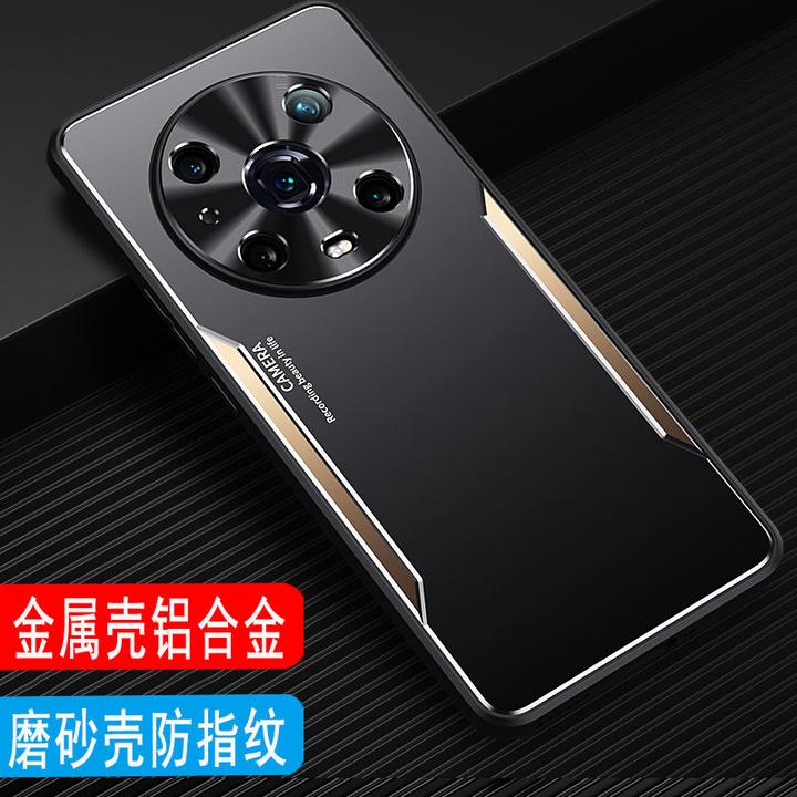 荣耀Magic4手机壳金属男款Magic4Pro磨砂壳外壳LGE-AN00保护套镜