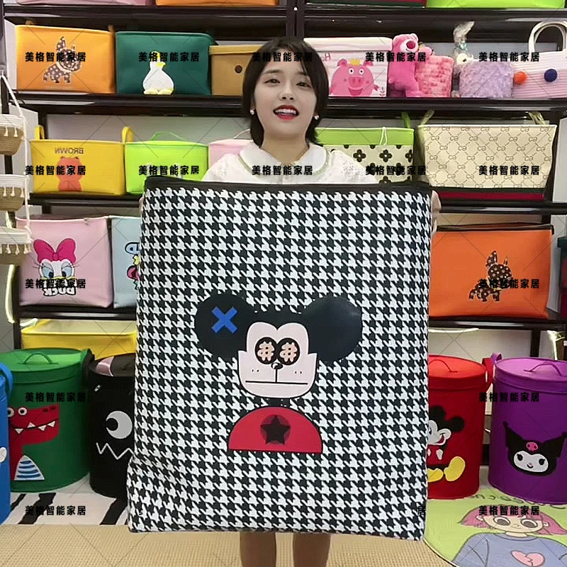 收纳箱衣服被子折叠整理衣柜橱柜防潮拉链防水防霉搬家超大收纳袋