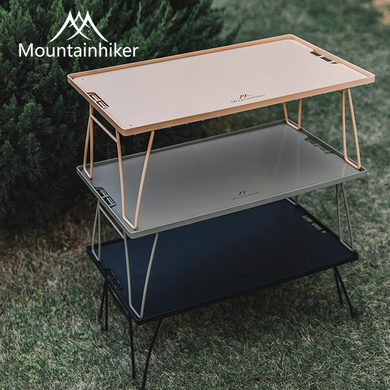 MOUNTAINHIKER/山之客山之客品牌户外露营产品彩色钢网桌轻奢产品