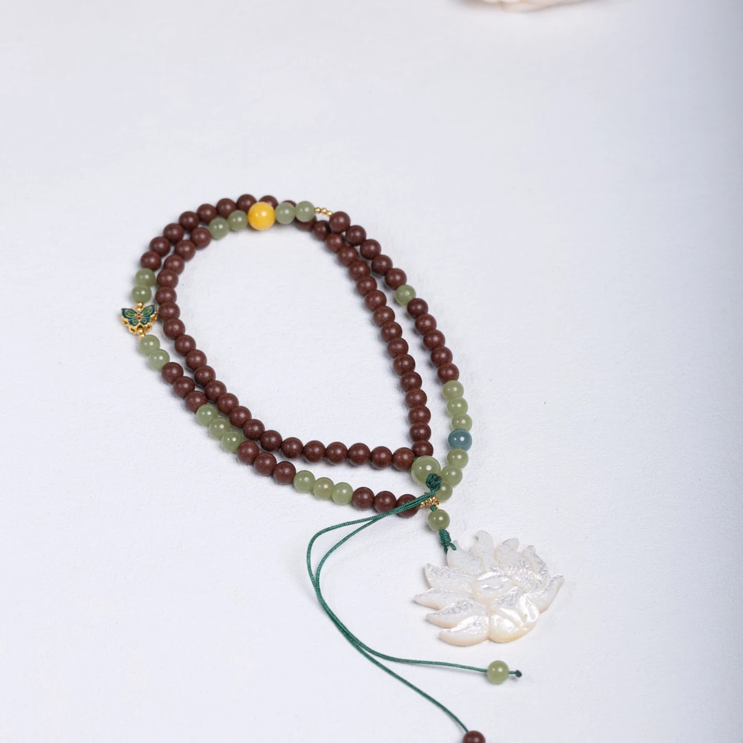 【非遗药香】药香珠花蕊夫人 0.6多圈手串 CX016