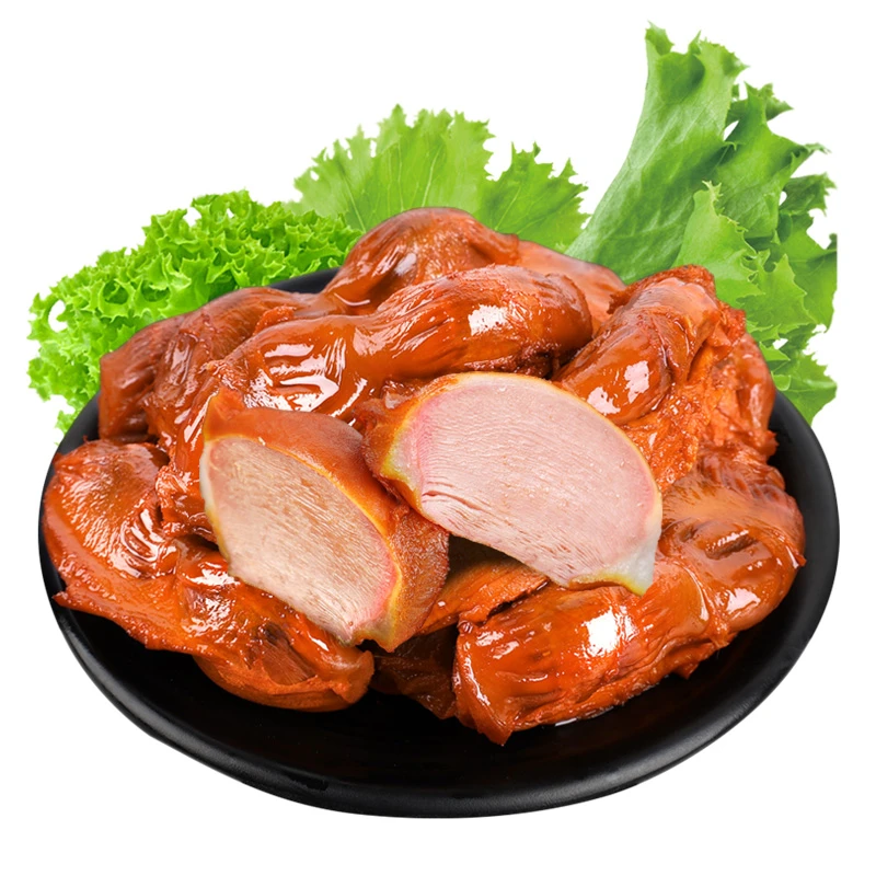 【小石头】卤味鸭肫小石头鸭胗休闲零食麻辣小吃即食两大包18个左右