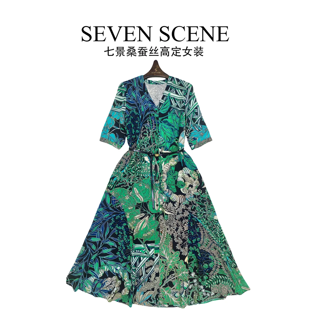 2024夏季新款时尚宽松女装连衣裙SL24133