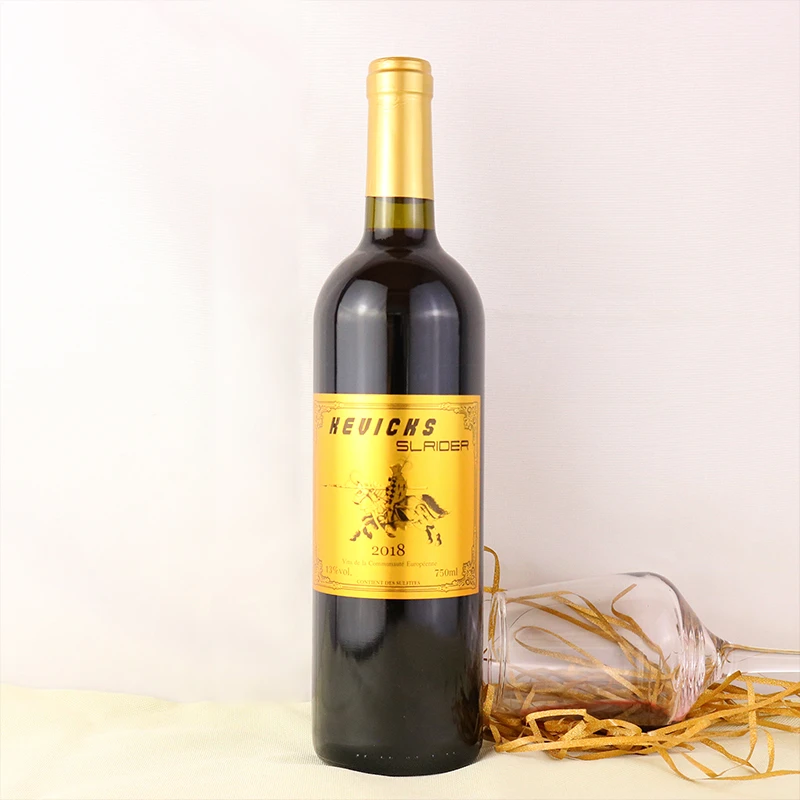 克维克斯圣龙骑士干红葡萄酒13度红酒750ml*1支