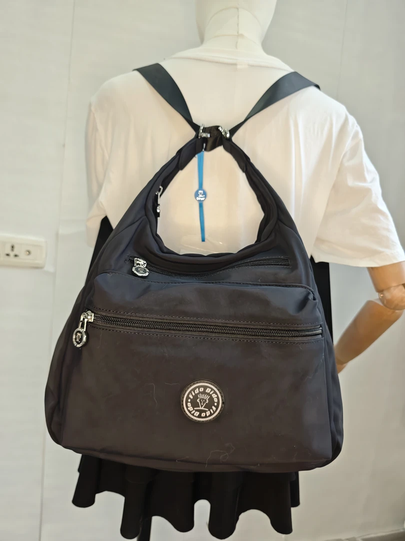 轻便女士包防水牛津布单肩斜挎短途妈妈包运动时尚户外百搭黑色