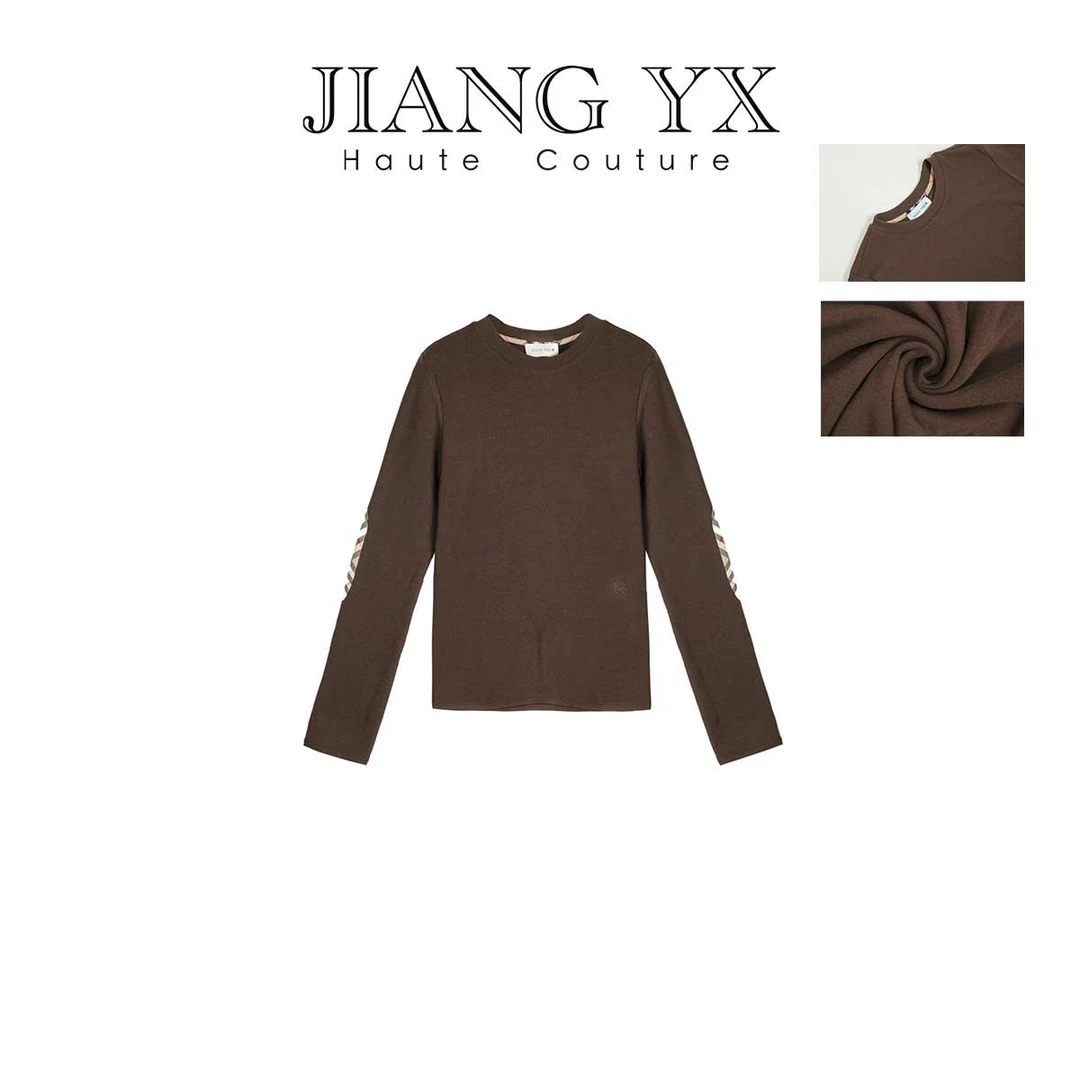 【JIANGYIXI】德绒舒适百搭打底衫10110IX333T0010