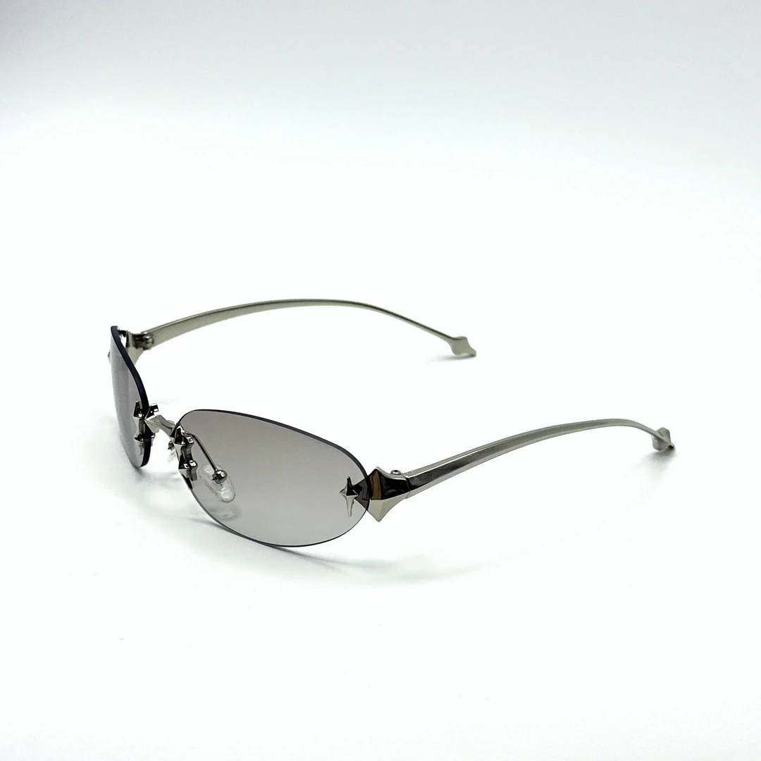 【1415】墨镜网红个性防紫外线街拍潮流复古墨镜平光镜遮阳潮款