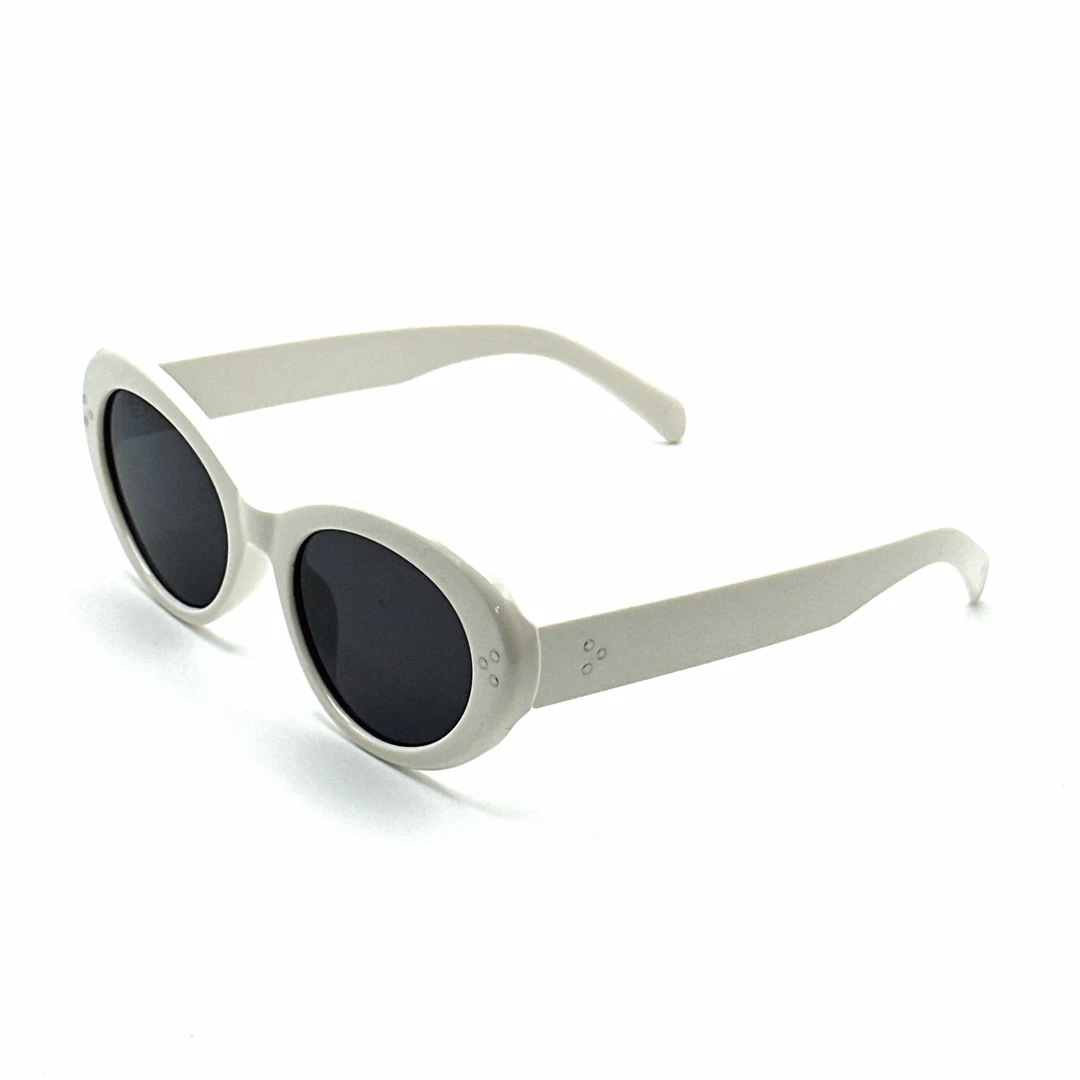 【854】墨镜时尚白色可配近视墨镜网红个性防紫外线街拍潮流复古