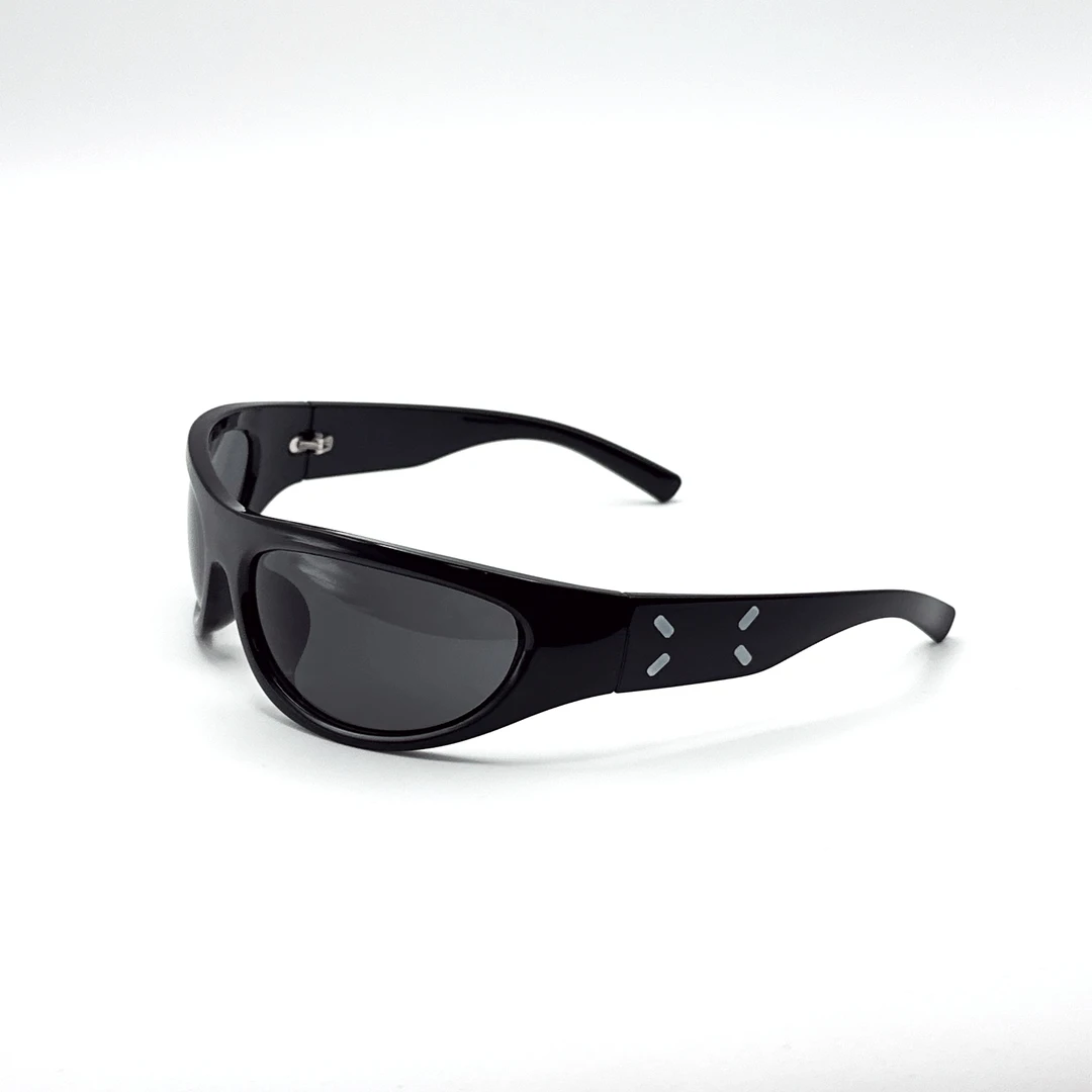 【959】发箍墨镜网红个性防紫外线街拍潮流复古墨镜平光镜遮阳潮款